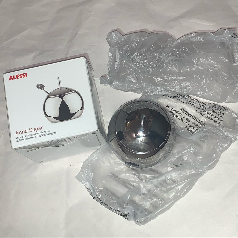 alessi anna sugar bowl (NO SPOON)